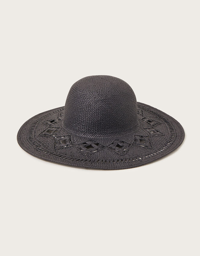 Straw Packable Hat, , large