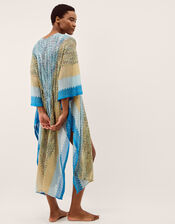 Ava Knit Beach Cover Up, Blue (BLUE), large
