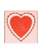 Meri Meri 3-Pack Honeycomb Heart Decorations, , large