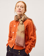 Hermione Floral Lightweight Scarf, , large