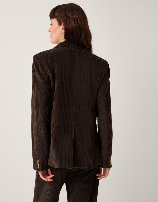 Moliin Alice Corduroy Double Breasted Blazer, Brown (BROWN), large