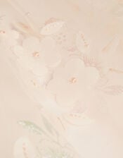 Penny Iridescent 3D Floral Dress, Pink (PALE PINK), large