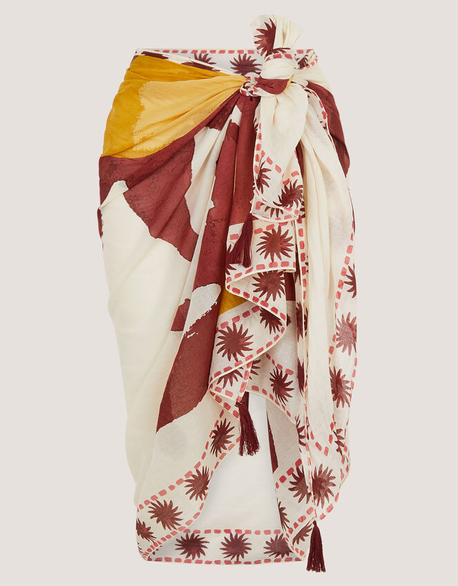 Anissa Sun Print Sarong, , large