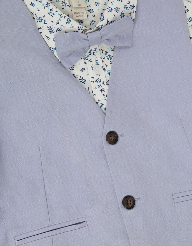 Oscar 4-Piece Short Suit, Blue (BLUE), large