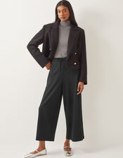 Jo Jersey Culotte Trousers, Black (BLACK), large