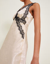 Sandra Slip Dress, Cream (CREAM), large