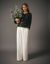 Willow Wide Leg Trousers, Ivory (IVORY), large