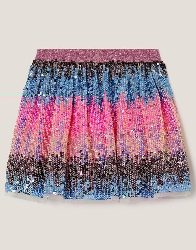 Ombré Sequin Skirt, Multi (MULTI), large