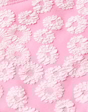 Floral Jacquard Cut-Out Swimsuit, Pink (PINK), large