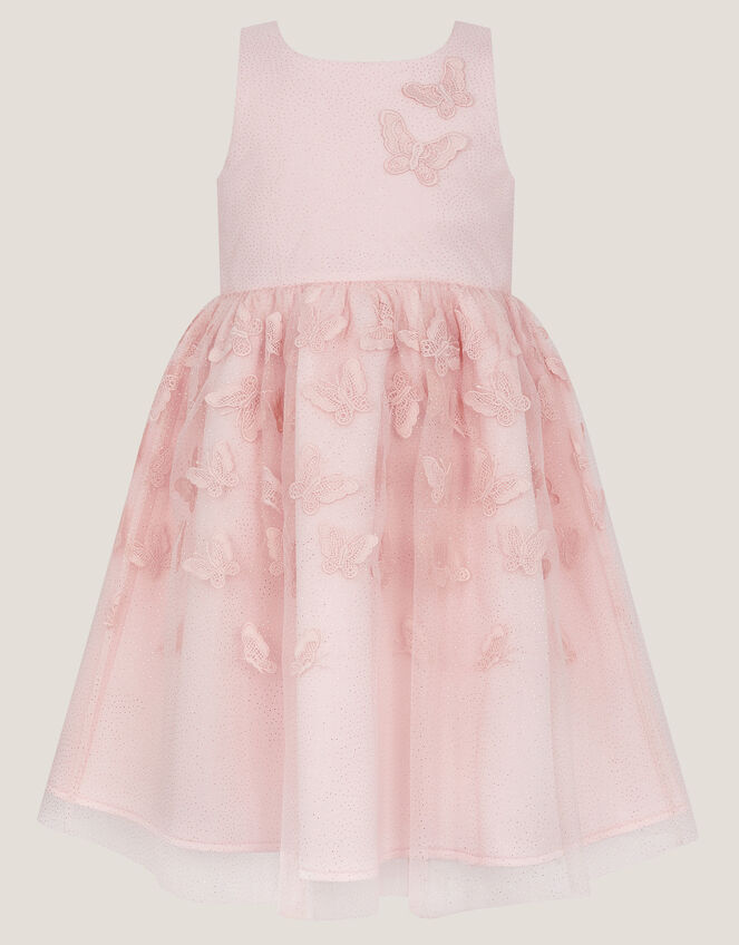 Mapel Butterfly Tulle Dress, Pink (PINK), large