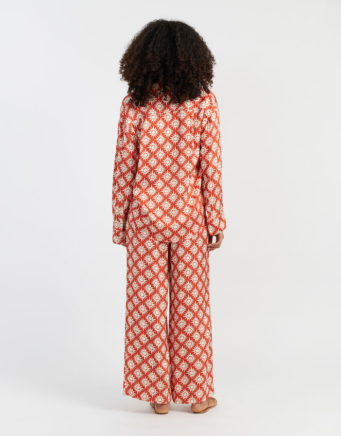 Chinti & Parker Sun Print Shirt , RED BRICK, large