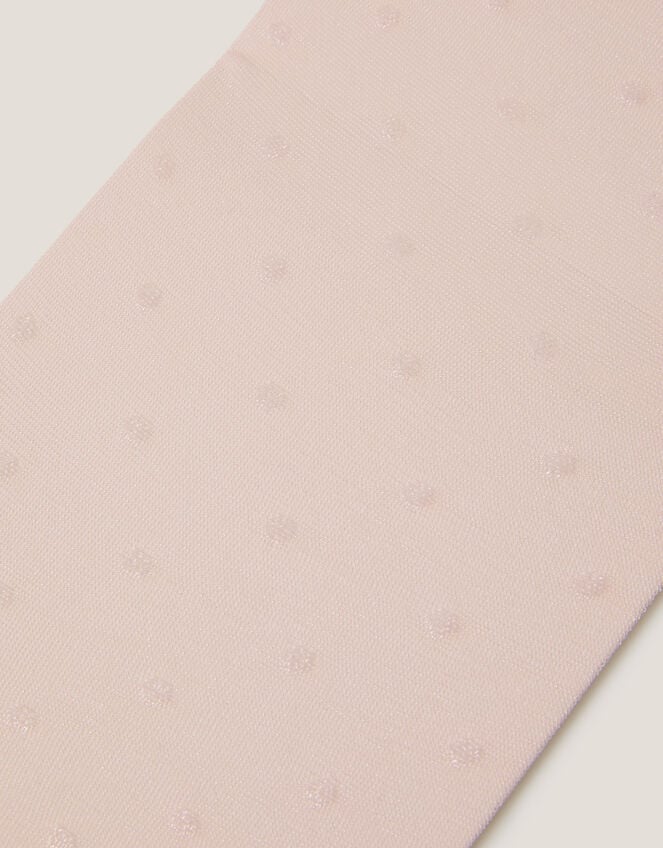 35 Denier Bridal Spot Tights, Ivory (IVORY), large