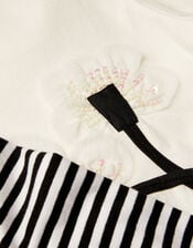 2-Pack Long Sleeve Monochrome Tops, Black (BLACK), large