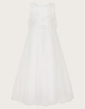 Alianthe Lace Bridesmaid Dress, Ivory (IVORY), large