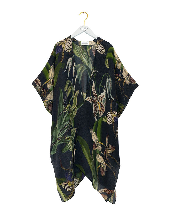 One Hundred Stars Orchid Wool Shawl, , large