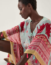 Abbie Floral Mini Kaftan, , large