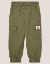 Utility Cargo Trousers, Green (KHAKI), large