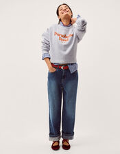 Portobello Road Slogan Sweatshirt, Grey (GREY), large