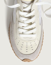 Hoff Bridge Mesh Trainers, White (OFF WHITE), large