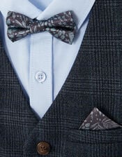 Oliver Check 4-Piece Suit, Blue (NAVY), large