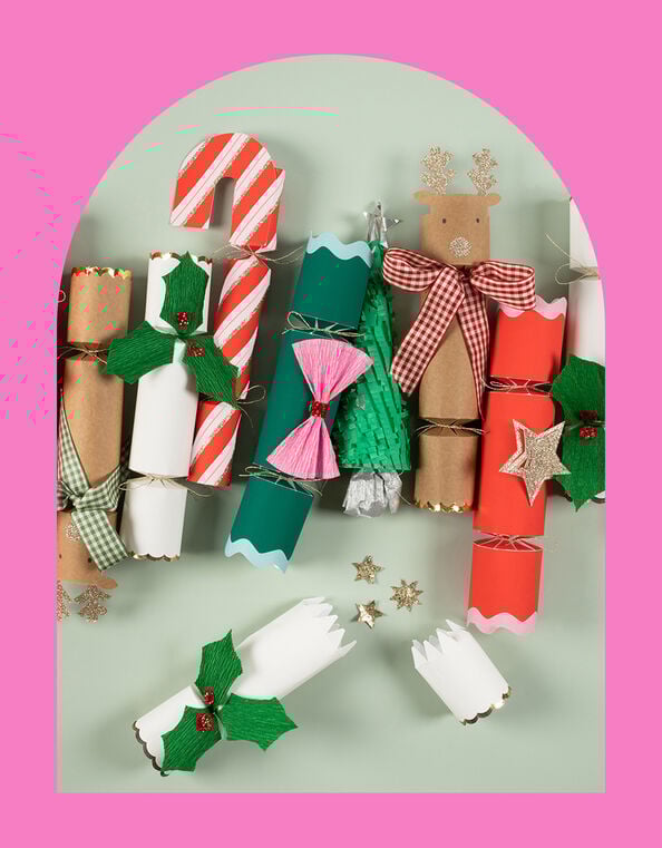 6-Pack Meri Meri Jolly Christmas Crackers, , large