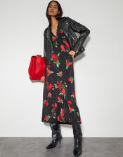 Paloma Faux Leather Biker Jacket, Black (BLACK), large