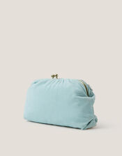 Mara Appliqu&eacute; Flower Clutch, , large