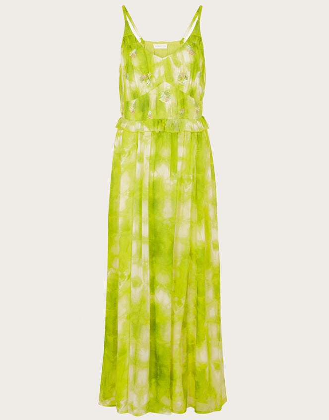 Dalila Tie Dye Dress, Green (BRIGHT GREEN), large