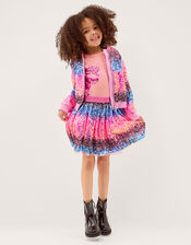 Ombr&eacute; Sequin Bomber Jacket, Multi (MULTI), large