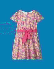 Hatley Floral Print Dress, Pink (PINK), large