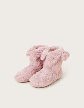 Bree Faux Fur Slipper Boots, Pink (PINK), large
