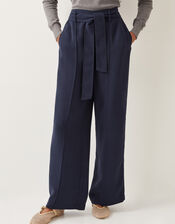 Scarlet Trim Trousers, Blue (NAVY), large