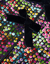 Rainbow Sequin Bow Cardigan, Multi (MULTI), large