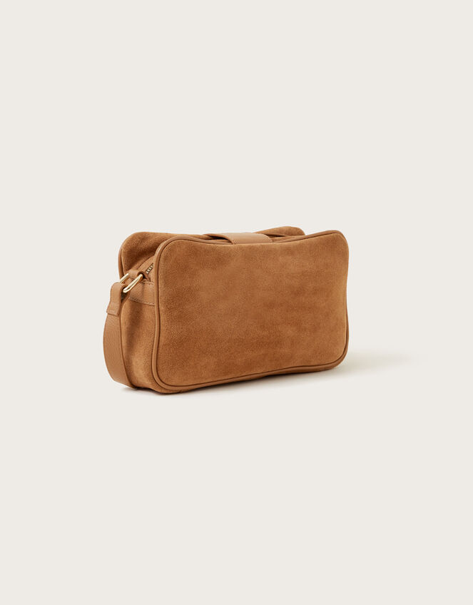 Leather Quilted 70s Cross-Body Bag, , large