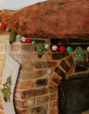 Fiona Walker Felt Christmas Tree Garland, , large