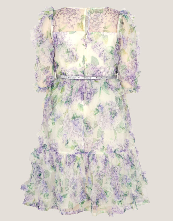 Hydrangea Ruffle Party Dress, Multi (MULTI), large