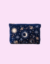 Elizabeth Scarlett Boho Mysticism Velvet Pouch, , large