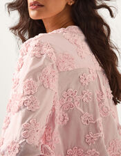 Blair Floral Appliqu&eacute; Blouse, Pink (BLUSH), large