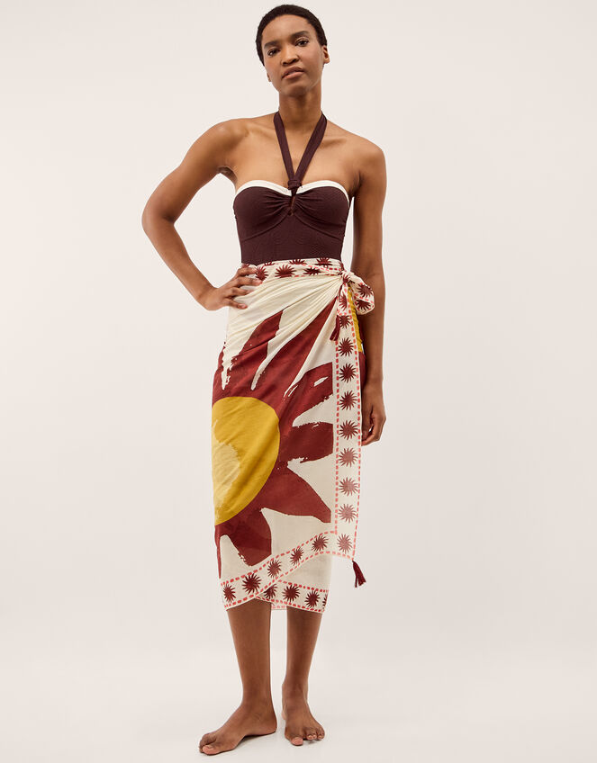 Anissa Sun Print Sarong, , large