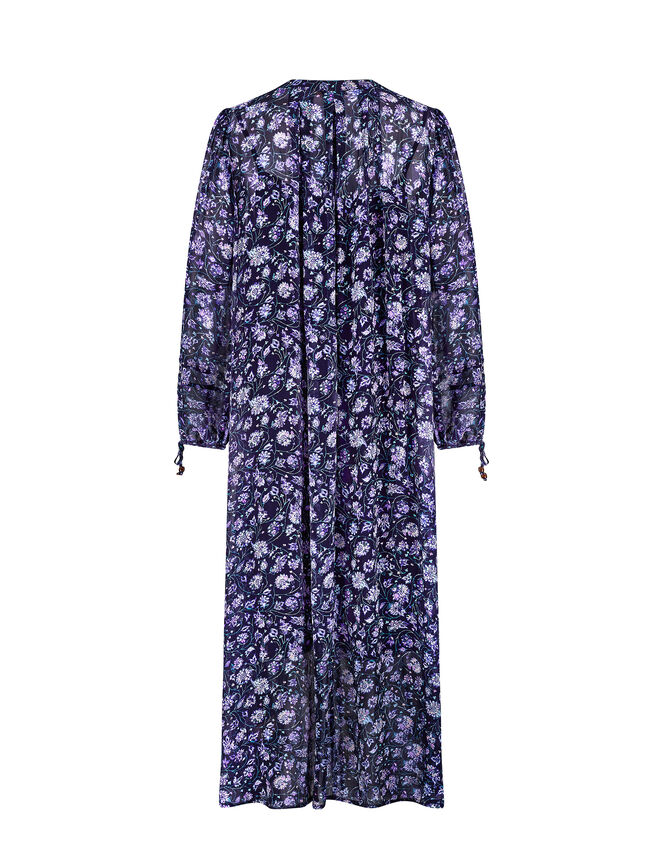 East Elynee Floral Maxi Dress, Purple (PURPLE), large