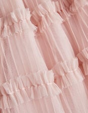 Baby Ruffle Pleated Top & Skirt Set, Pink (PINK), large