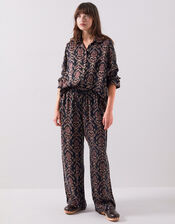 East Jesi Print Satin Blouse, Multi (MULTI), large