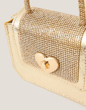 Mini Metallic Handbag, , large