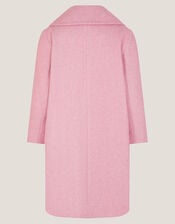 Bow Collar Coat, Pink (PINK), large
