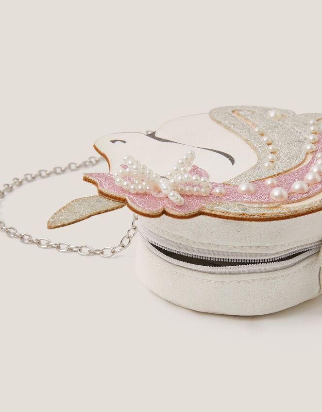 Glitter Unicorn Bag & Pearly Hair Clips Set, , large