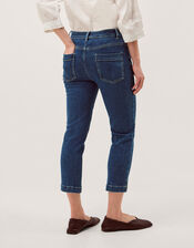 Idabella Crop Skinny Jeans, Blue (MID AUTHENTIC BLUE), large