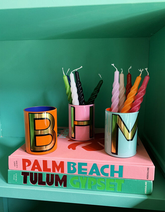 6-Pack Anna and Nina Twisted Candles, , large