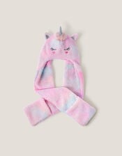 Unicorn 3-in-1 Hat Scarf, Multi (MULTI), large