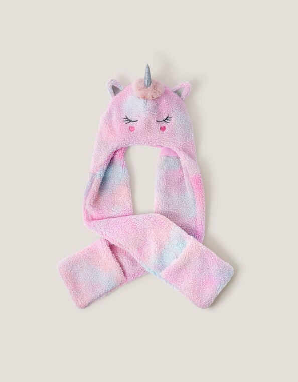 Unicorn 3-in-1 Hat Scarf, Multi (MULTI), large