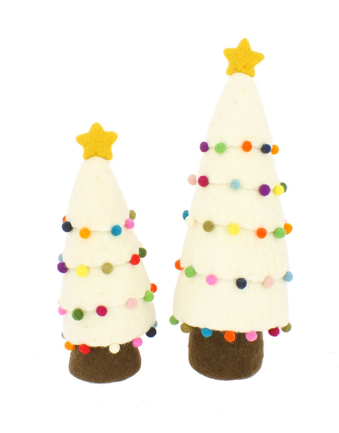 2-Pack Fiona Walker Felt Standing Christmas Trees, , large